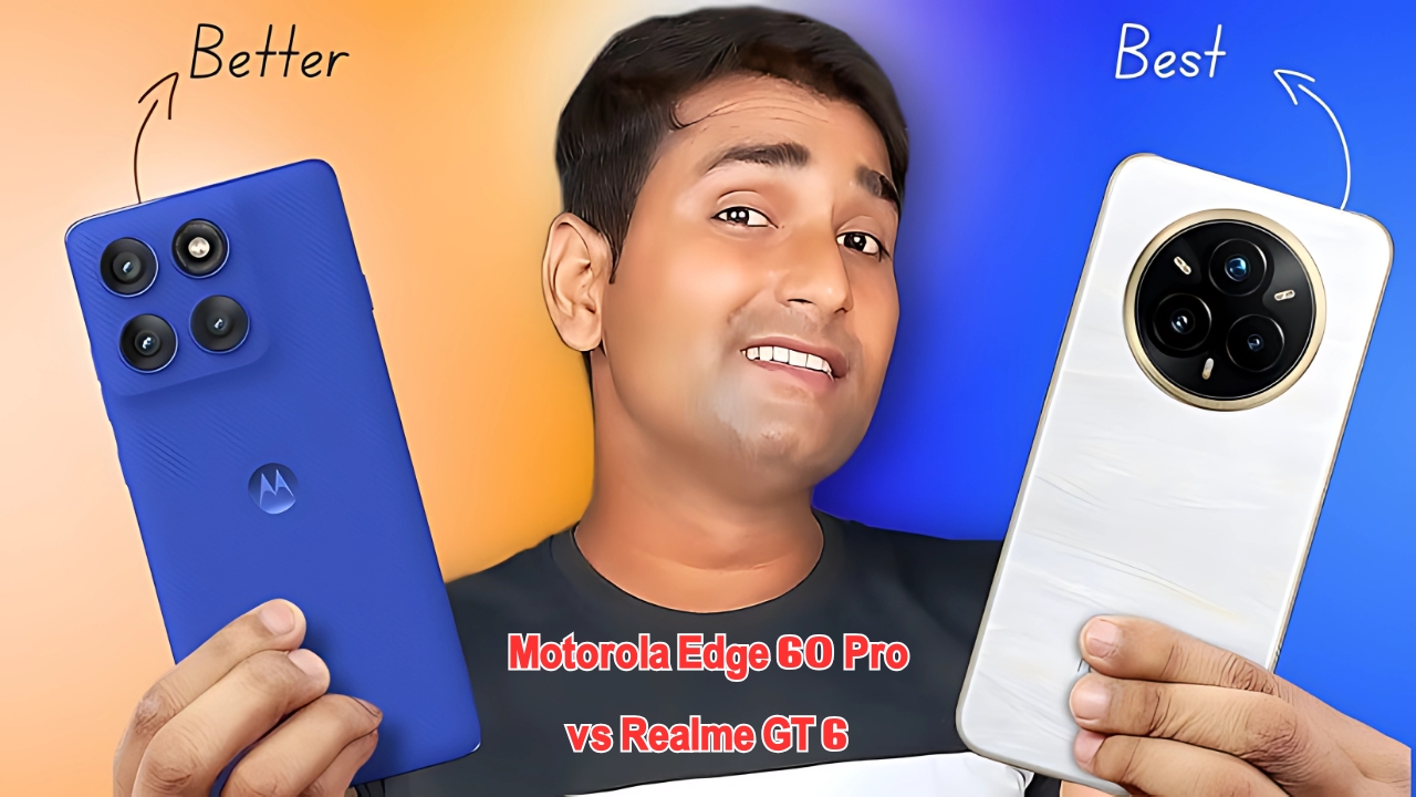Motorola Edge 60 Pro vs Realme GT 6