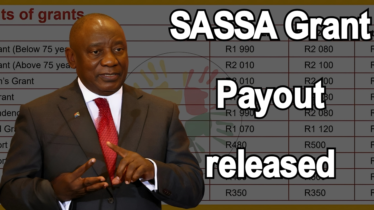 SASSA Grant Payout